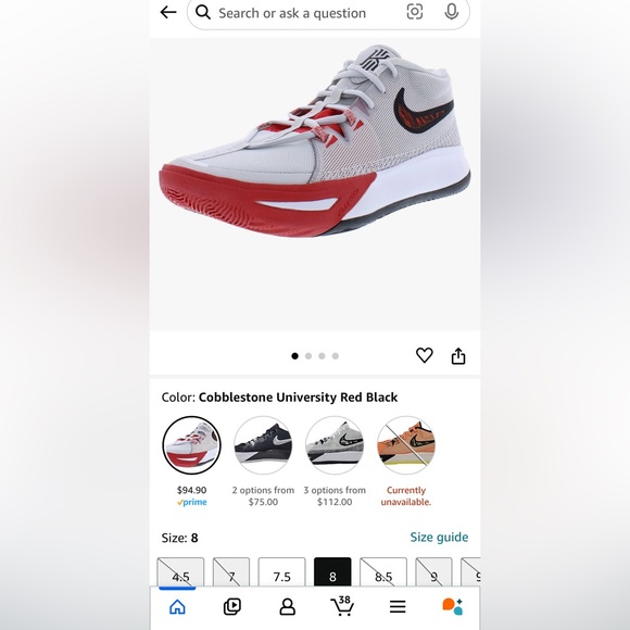 Nike Kyrie Flytrap 6 Basketball
Shoes - Picture 2 of 10